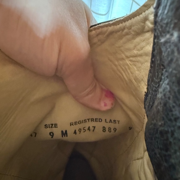 Corral Women’s Brittney A3147 Blue/Brown Braiding & Fringe Snip Toe Cowboy Boots - Picture 3 of 5